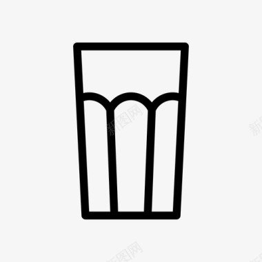 玻璃饮料皮卡迪杯图标图标