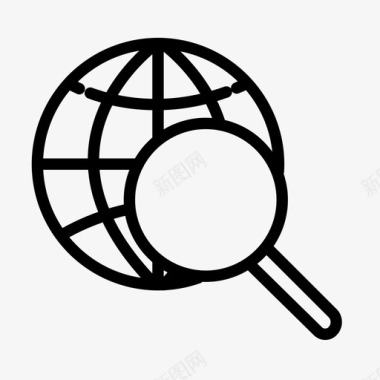 世界搜索全球搜索图标图标