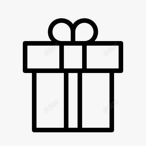 礼物包裹惊喜图标svg_新图网 https://ixintu.com 包裹 女人 妇女节 惊喜 礼物