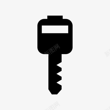 车钥匙锁开锁图标图标