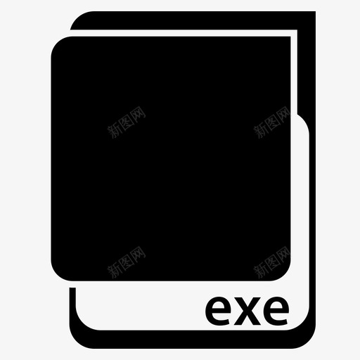 保存exe应用程序文档图标svg_新图网 https://ixintu.com 保存exe 应用程序 扩展名 文档 程序 索引