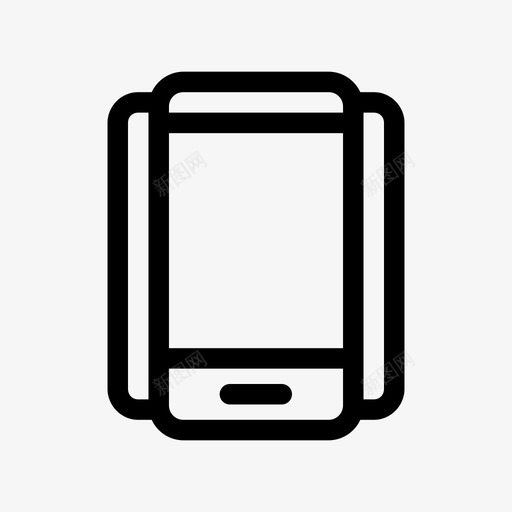 智能手机安卓小工具图标svg_新图网 https://ixintu.com 安卓 小工具 手机 智能手机