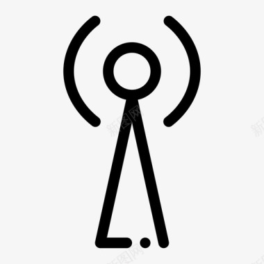 信号连接互联网图标图标