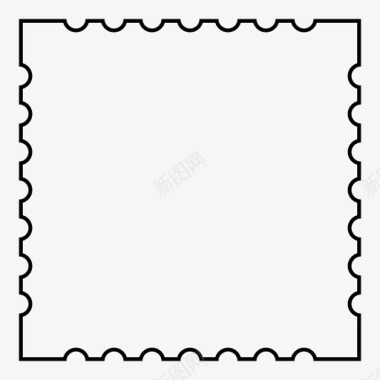 邮票信件邮件图标图标