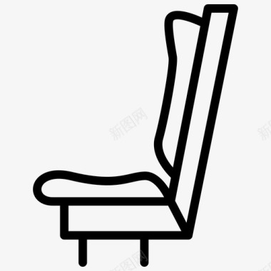 椅子汽车座椅图标图标