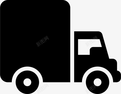 货车小货车卡车图标svg_新图网 https://ixintu.com 卡车 小货车 旅行车 货车