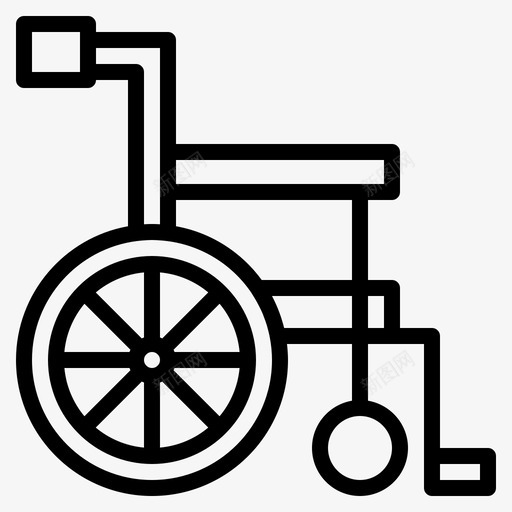 轮椅残疾人医院图标svg_新图网 https://ixintu.com 医疗保健和医院 医院 患者 残疾人 轮椅