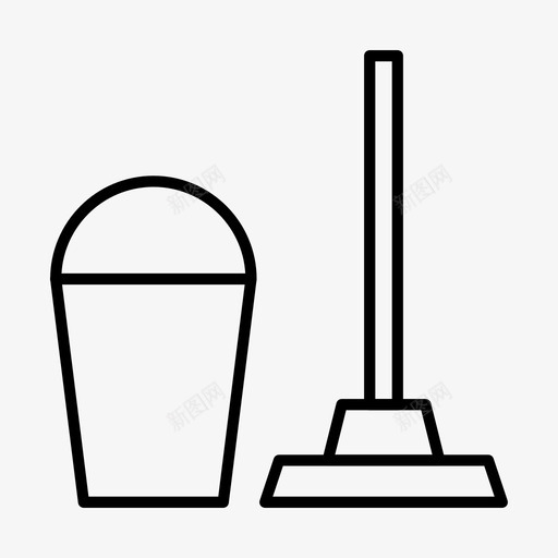 清洁洗涤家用图标svg_新图网 https://ixintu.com 家用 洗涤 清洁 第2卷 简单