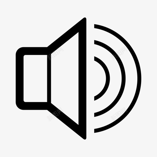 声音最大音乐图标svg_新图网 https://ixintu.com 声音 最大 歌曲 管理员侧菜单设置32px常规 音乐 音量