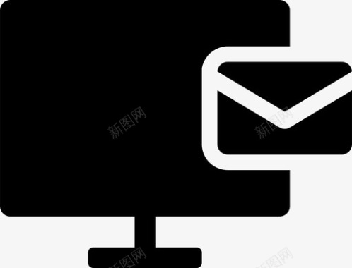 计算机信息电子邮件信封图标图标