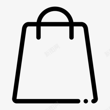 购物袋行李旅行袋图标图标
