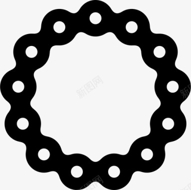 链条13圆环图标图标