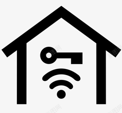 家庭wifi密码公寓家庭图标图标