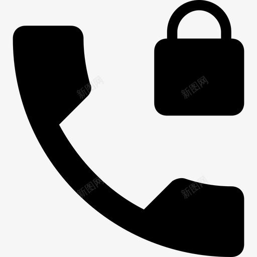 手机锁定材质单色图标svg_新图网 https://ixintu.com 单色 手机锁定 材质设计