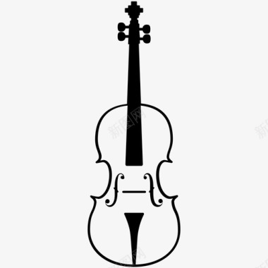 中提琴乐器音乐图标图标