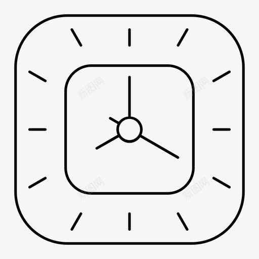时钟教育学习图标svg_新图网 https://ixintu.com 学习 手表 教育 教育四季 时钟 时间
