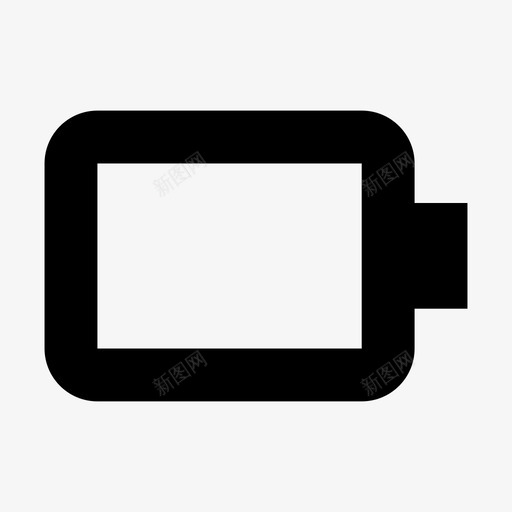 电池电池充电半电池图标svg_新图网 https://ixintu.com 半电池 无电池 电池 电池充电 高电池