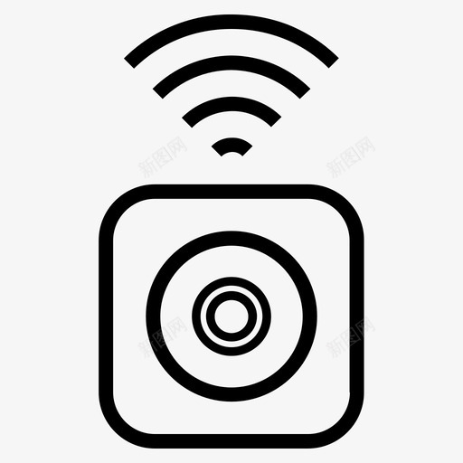 无线智能相机电子产品家用图标svg_新图网 https://ixintu.com 家用 无线智能相机 消费电子产品概述 电子产品