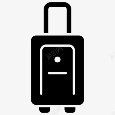 行李旅行旅行包图标图标