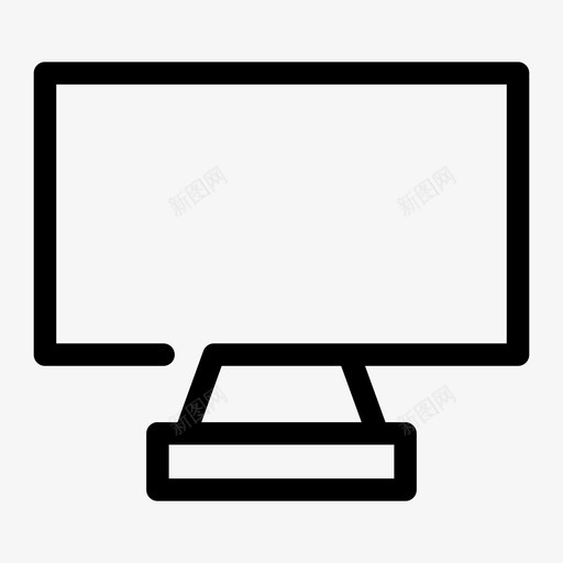 屏幕计算机显示器图标svg_新图网 https://ixintu.com 屏幕 工作站 显示器 服务器 计算机 设备间隙展览会