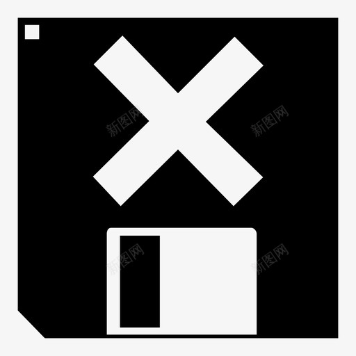 没有软盘计算机媒体图标svg_新图网 https://ixintu.com 媒体 存储 存储介质 没有保存 没有软盘 缺少软盘 计算机