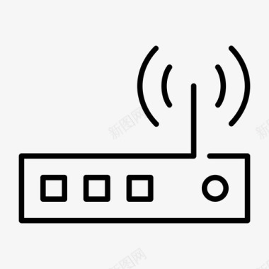 调制解调器路由器路由器调制解调器图标图标