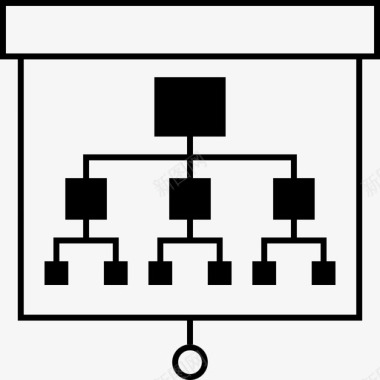 幻灯片上的演示文稿业务图信息图表图标图标