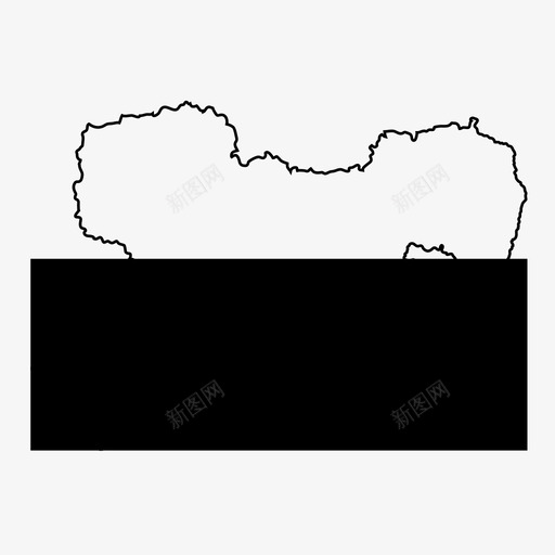 萨克森旗欧洲德国图标svg_新图网 https://ixintu.com 地区 德国 欧洲 萨克森旗