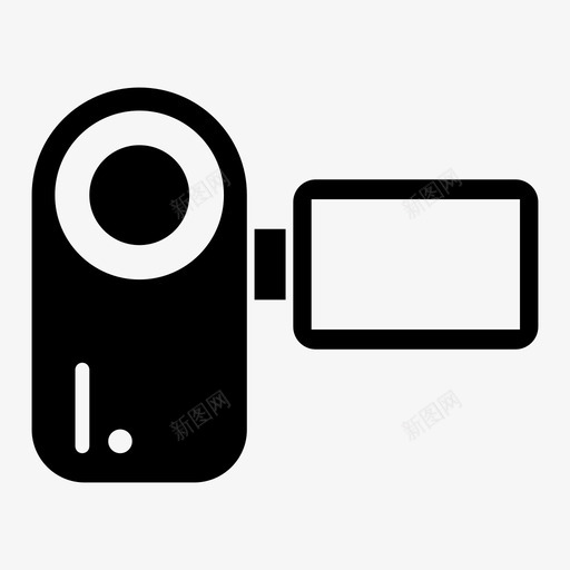 便携式摄像机摄像机手持式图标svg_新图网 https://ixintu.com 便携式摄像机 录像机 录音 手持式 摄像机 照相