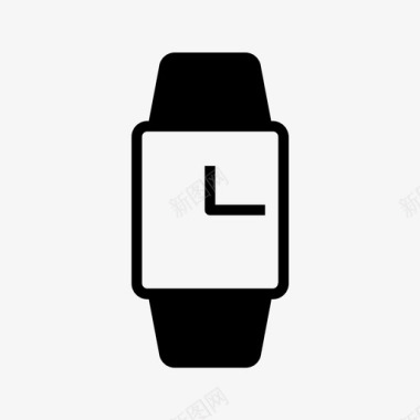 腕表智能手表时间图标图标