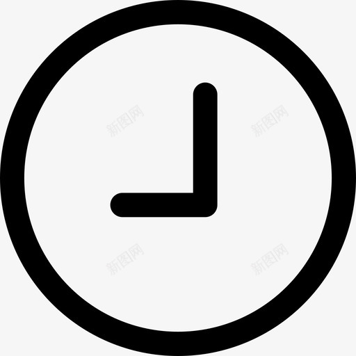 时钟时间计时器图标svg_新图网 https://ixintu.com 挂钟 时钟 时间 琳妮艾克森 计时器