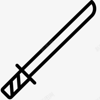 武士刀武士剑图标图标