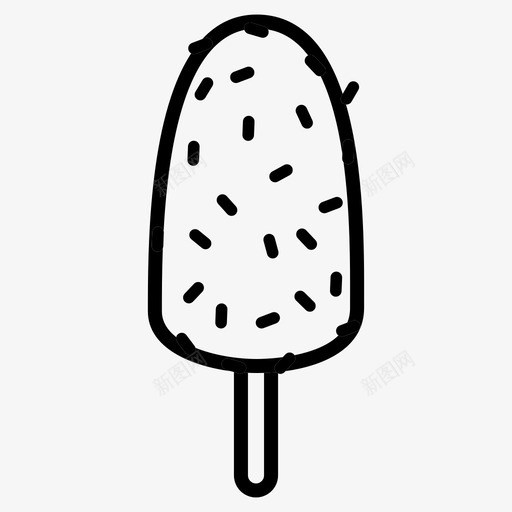 采购产品冰棒食物冰激凌图标svg_新图网 https://ixintu.com 冰淇淋甜品系列 冰激凌 夏季 甜品 采购产品冰棒 雪糕 食物