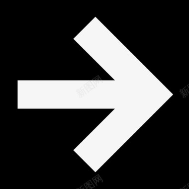 右箭头在方形填充按钮中箭头箭头集2图标图标