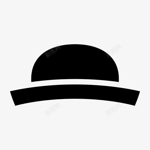 帽子衣服头饰图标svg_新图网 https://ixintu.com 头饰 帽子 衣服 配件和衣服
