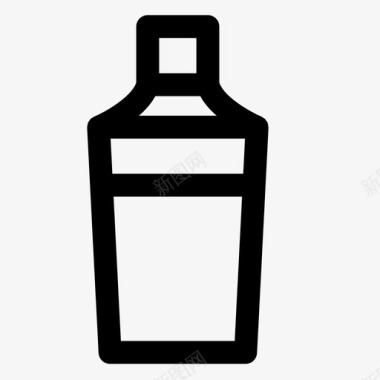 瓶子厨房油图标图标