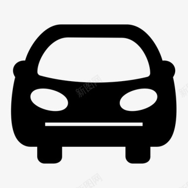 汽车驾驶运输图标图标