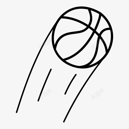 篮球比赛运动图标svg_新图网 https://ixintu.com 比赛 篮球 运动