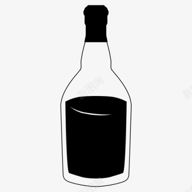 耶罗波安瓶饮料水图标图标