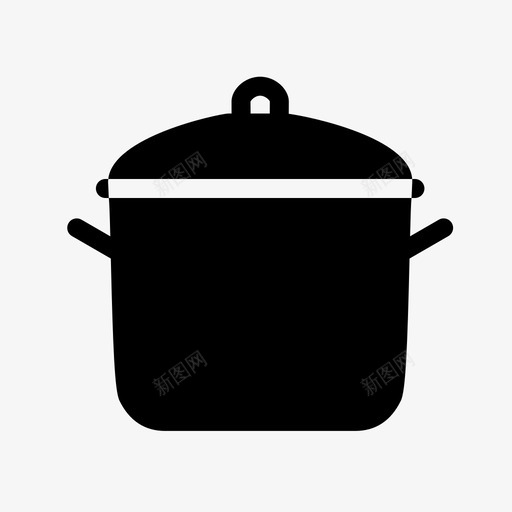 炊具厨房汤料图标svg_新图网 https://ixintu.com 厨房 家俱等家居风格 汤料 炊具