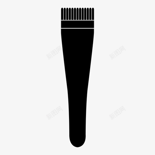 剃须刀胡须头发图标svg_新图网 https://ixintu.com 修剪器 剃须刀 发型 头发 胡须