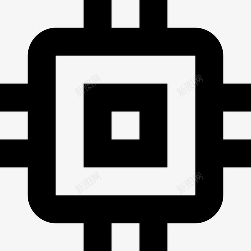 存储芯片材料单色图标svg_新图网 https://ixintu.com 单色 存储芯片 材料设计
