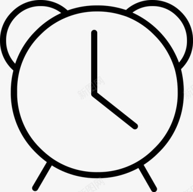 闹钟时间用户界面图标图标
