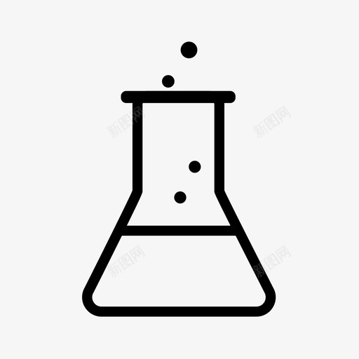 烧瓶烧杯实验图标svg_新图网 https://ixintu.com 实验 烧杯 烧瓶 科学