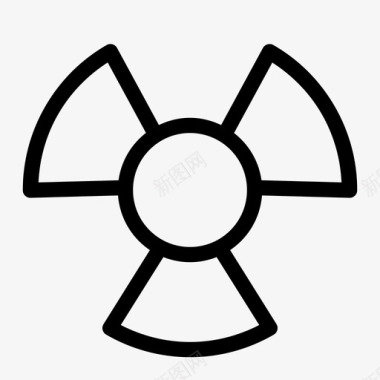 核危害电气危险图标图标