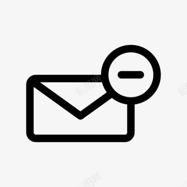 电子邮件删除关闭电子邮件电子邮件申请图标图标