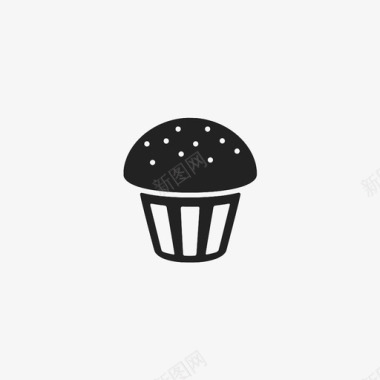 松饼蛋糕食物图标图标