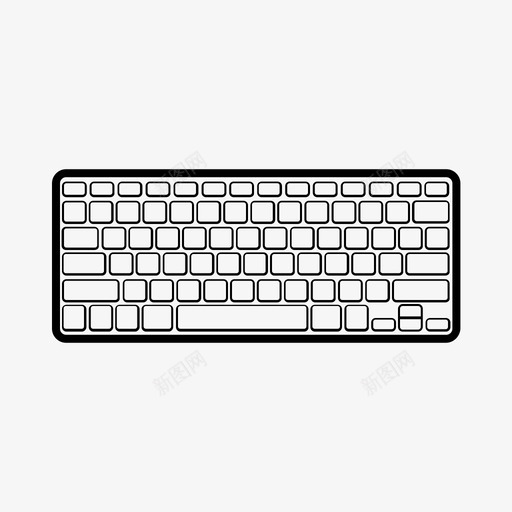 键盘设备输入图标svg_新图网 https://ixintu.com 办公网站 外围设备 设备 输入 键盘
