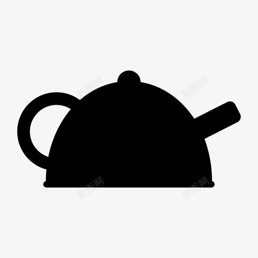 水壶锅炉饮料图标svg_新图网 https://ixintu.com 厨房和食物 水壶 热水 热水器 锅炉 饮料