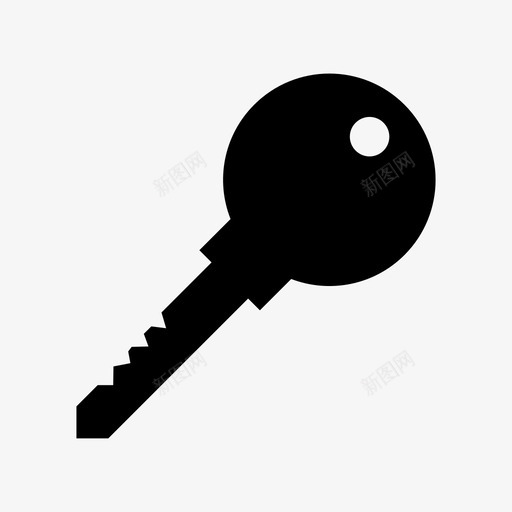 钥匙入口保护图标svg_新图网 https://ixintu.com 保护 入口 安全 钥匙